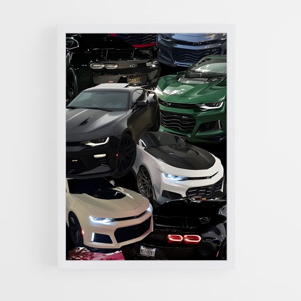Poster Camaro ZL1 Performance – affiche Chevrolet (vue 3)